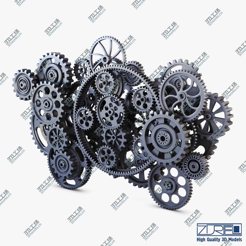 images/goods_img/202105073/Gear Mechanism Low Poly v 2 3D model/3.jpg